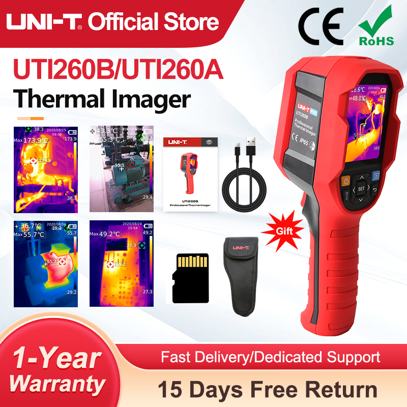 UNI-T UTI260B UTI260A Termocam - Thermal Imaging Camera Pcb Repair recensione e prezzo