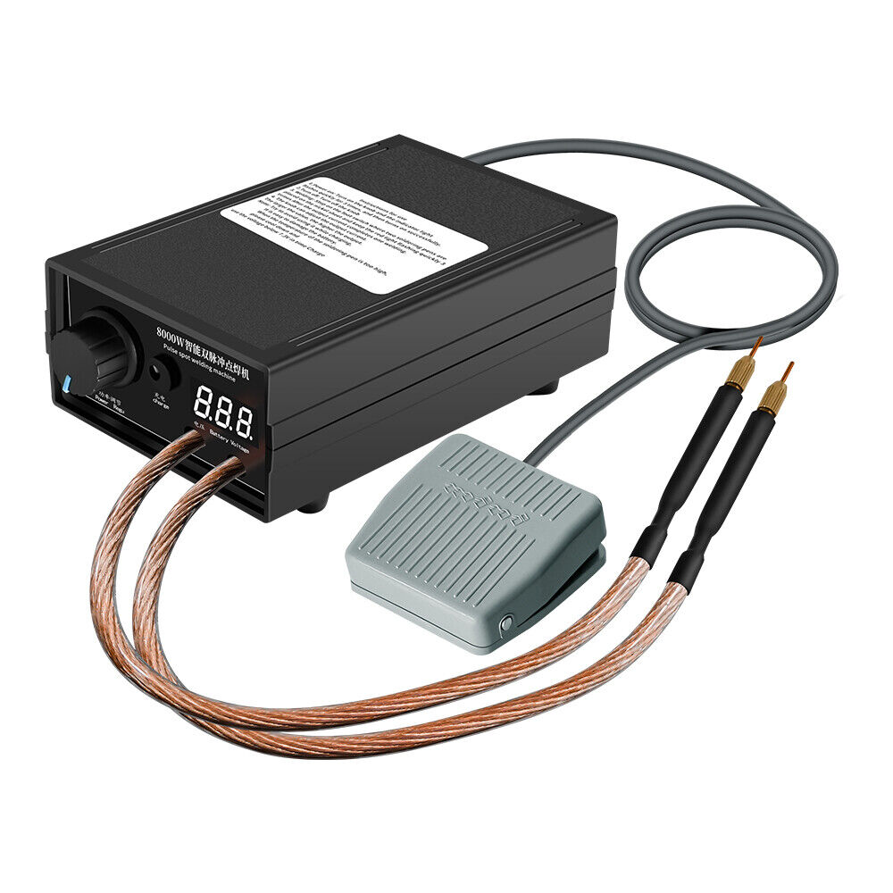 8000W Mini Kit Saldatore a pun - Spot Welder 18650 Battery Pack recensione e prezzo