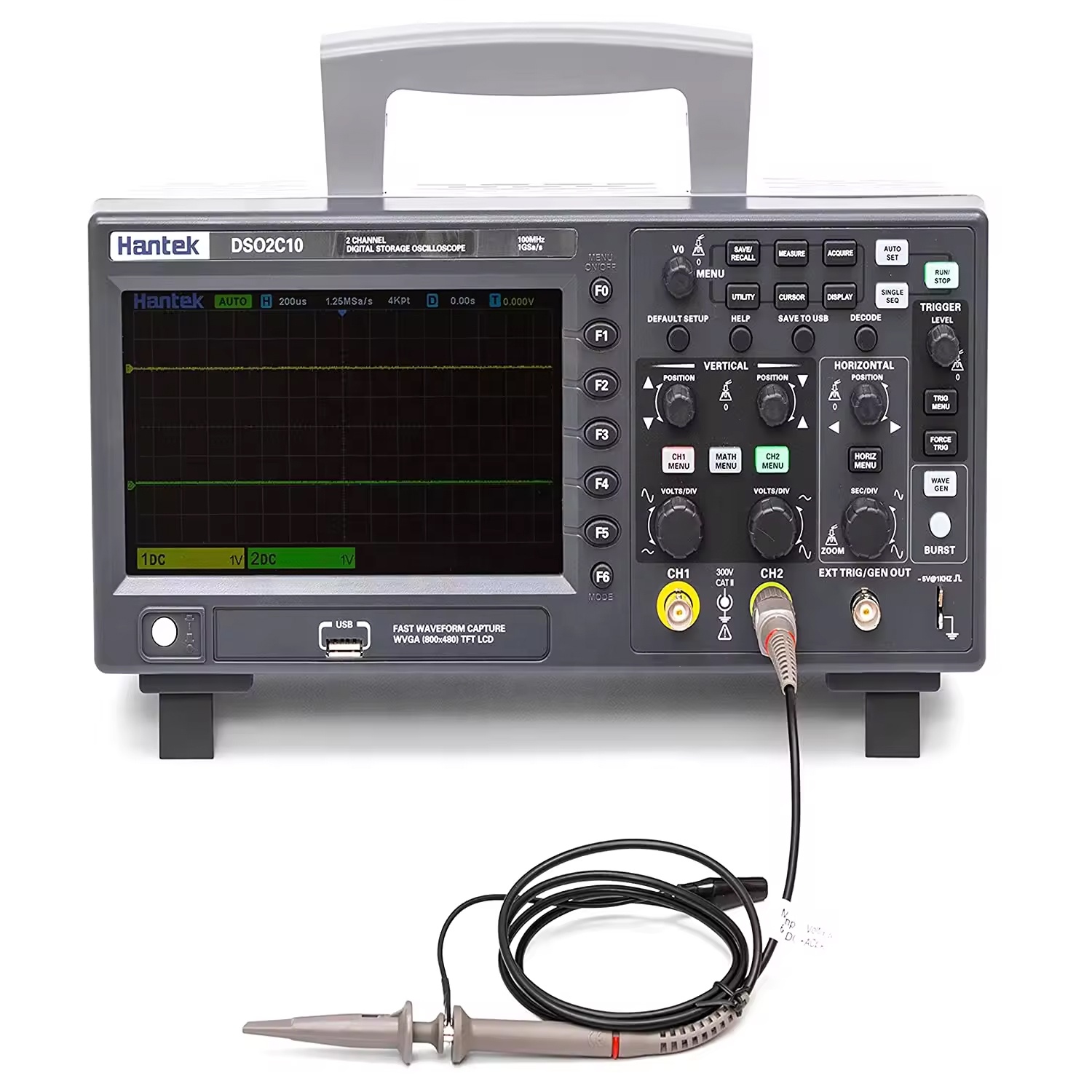 DSO2C10 DSO2C15 DSO2C10 Oscill - Digital Storage Oscilloscope 100Mhz recensione e prezzo