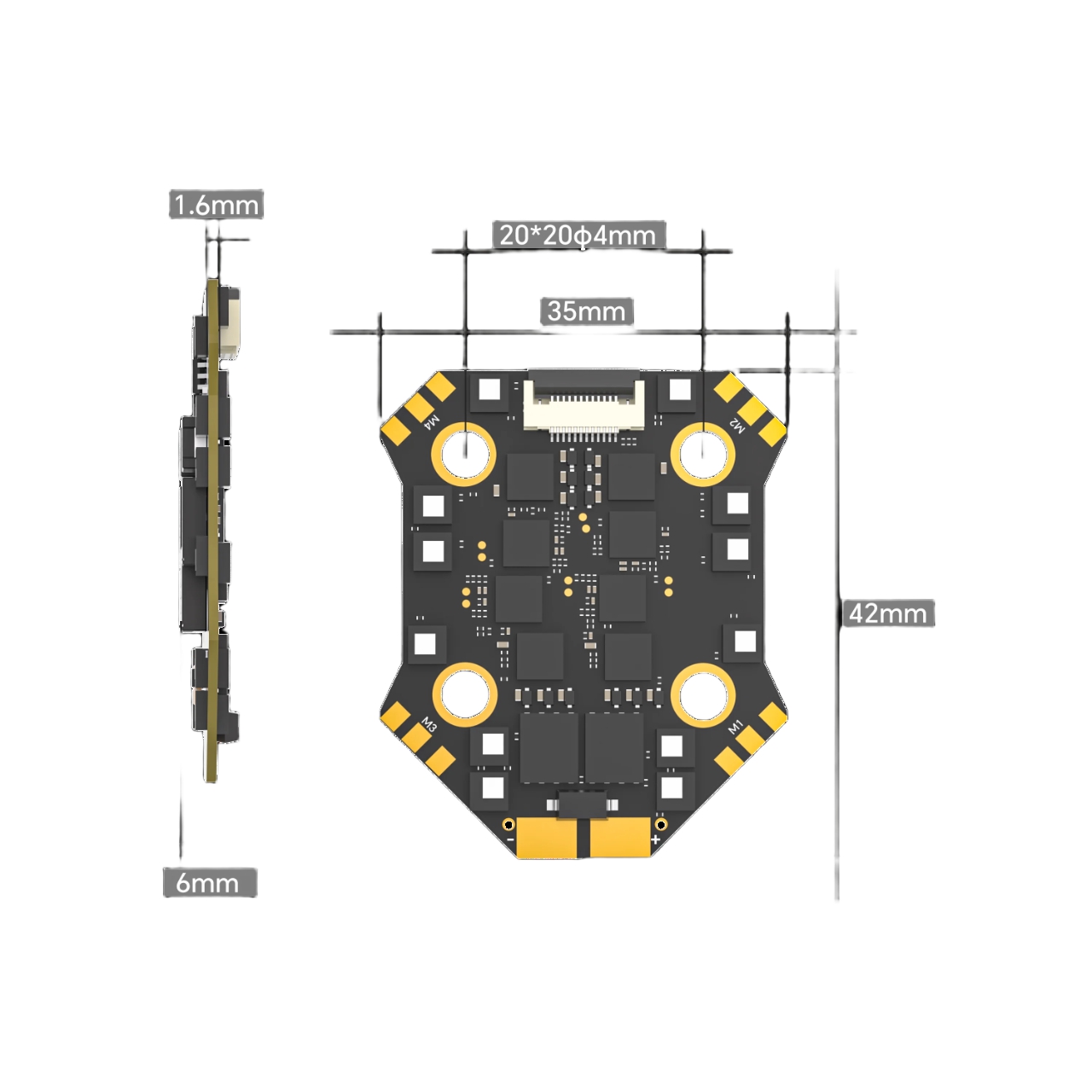 IFlight Borg Mini F7 Stack con - Fpv Flight Controller F7 Stack 60A recensione e prezzo