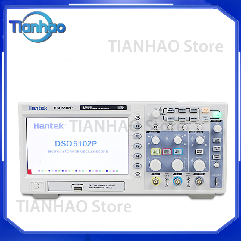 Oscilloscopio Digitale Hantek  - Digital Storage Oscilloscope 100Mhz recensione e prezzo
