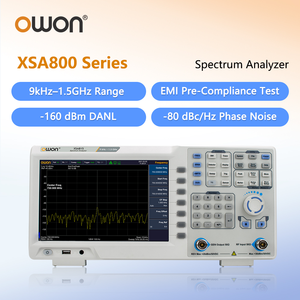 Analizzatore di Spettro OWON c - Signal Generator Spectrum Analyzer recensione e prezzo