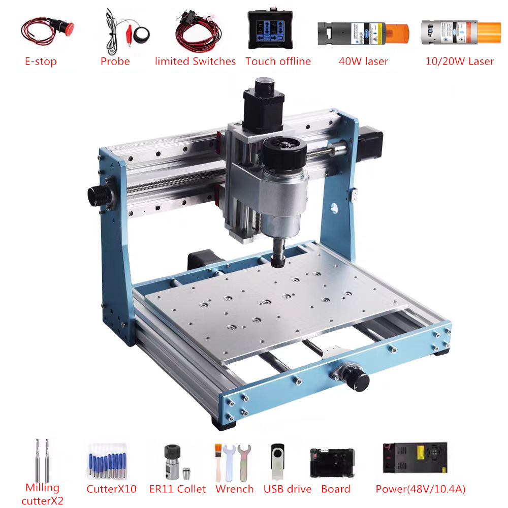 Mini Router CNC Full Metal 302 - Mini Laser Engraver Cnc Router recensione e prezzo