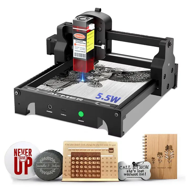 5.5W Mini Taglierina per incis - Mini Laser Engraver Cnc Router recensione e prezzo