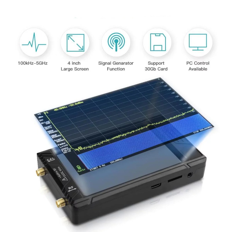 Nuovo analizzatore di spettro  - Signal Generator Spectrum Analyzer recensione e prezzo